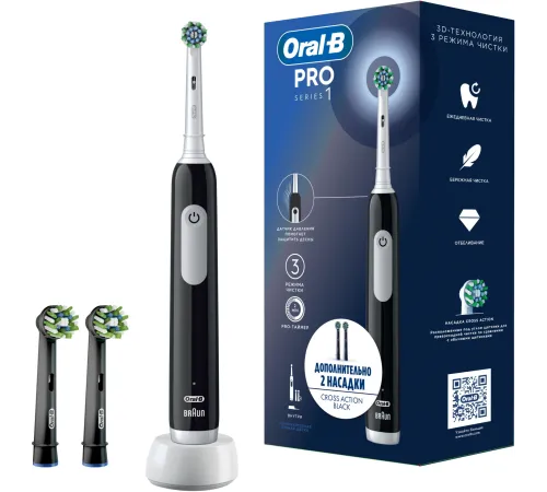 Зубная щетка электрическая Oral-B Vitality Pro 80813151 черный Зубная щетка электрическая Oral-B Vitality Pro 80813151 черный