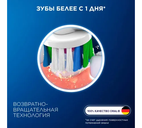 Насадка для зубных щеток Oral-B 3D White (упак.:4шт)