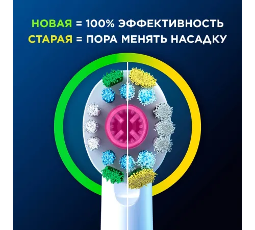 Насадка для зубных щеток Oral-B 3D White (упак.:4шт)