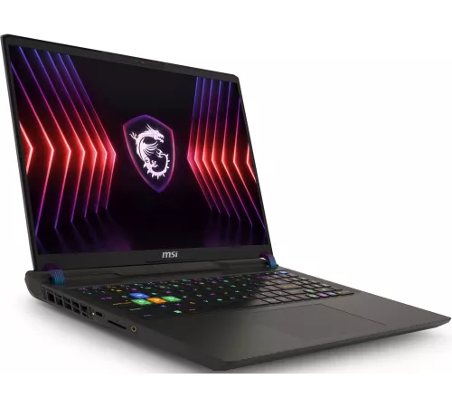 Ноутбук MSI Vector 16 HX A14VHG-831XRU Core i9 14900HX 16Gb SSD1Tb NVIDIA GeForce RTX4080 12Gb 16" IPS QHD+ (2560x1600) Free DOS grey WiFi BT Cam (9S7-15M142-831)
