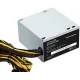 Блок питания KingPrice KPPSU500 ATX 500W (20+4pin) 120mm fan 4xSATA