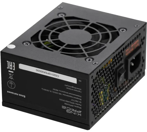 Блок питания KingPrice SFX 400W KPPSU400 (20+4pin) PPFC 80mm fan 3xSATA Блок питания KingPrice SFX 400W KPPSU400 (20+4pin) PPFC 80mm fan 3xSATA
