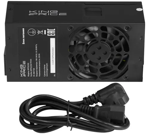 Блок питания KingPrice TFX 350W KPPSU350 (20+4pin) 80mm fan 3xSATA Блок питания KingPrice TFX 350W KPPSU350 (20+4pin) 80mm fan 3xSATA