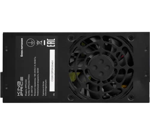 Блок питания KingPrice TFX 350W KPPSU350 (20+4pin) 80mm fan 3xSATA Блок питания KingPrice TFX 350W KPPSU350 (20+4pin) 80mm fan 3xSATA