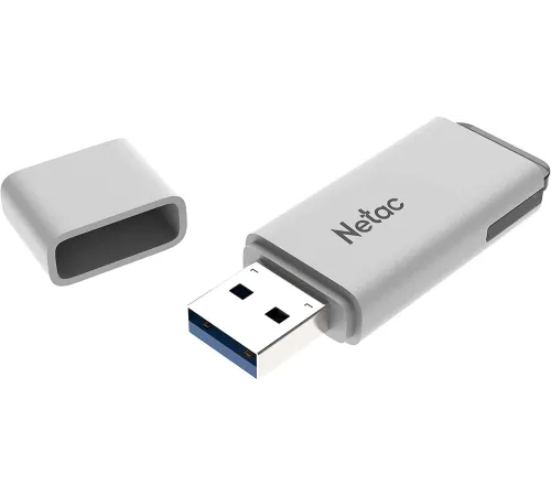 Флешка USB Netac U185, 4ГБ, USB2.0, белый NT03U185N-004G-20WH