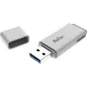 Флешка USB Netac U185, 4ГБ, USB2.0, белый NT03U185N-004G-20WH