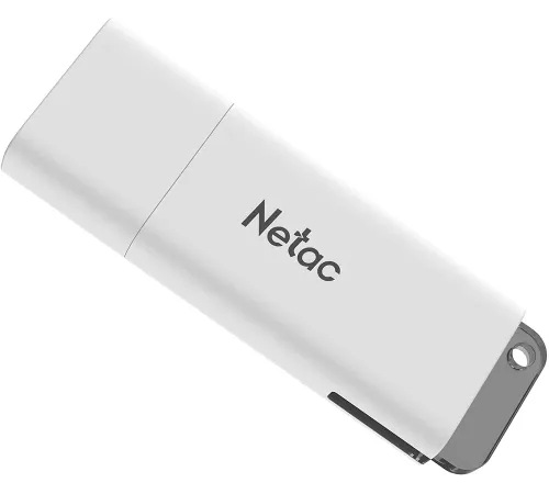 Флешка USB Netac U185, 4ГБ, USB2.0, белый NT03U185N-004G-20WH