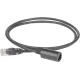 Патч-корд Lanmaster LAN-PCEXT/U5E-7.0-GY UTP RJ-45 мод.-вилка RJ-45 кат.5E 7м серый LSZH (уп.:1шт)