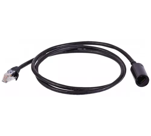 Патч-корд Lanmaster LAN-PCEXT/U5E-5.0-BK UTP RJ-45 мод.-вилка RJ-45 кат.5E 5м серый LSZH (уп.:1шт)