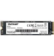 Накопитель SSD Patriot PCIe 3.0 x4 960GB P310P960GM28 P310 M.2 2280