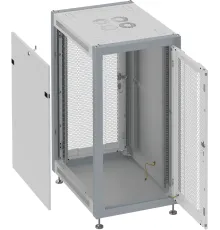 Шкаф серверный Sysmatrix (SL 6842.733) напольный 42U 600x800мм пер.дв.перфор. задн.дв.перфор. 800кг черный 95кг IP20
