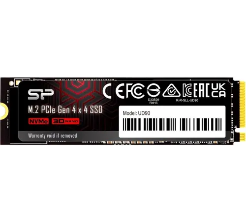 Накопитель SSD Silicon Power PCIe 4.0 x4 500GB SP500GBP44UD9007 M-Series UD90 M.2 2280 Накопитель SSD Silicon Power PCIe 4.0 x4 500GB SP500GBP44UD9007 M-Series UD90 M.2 2280