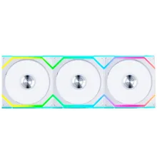 Вентилятор для корпуса Lian-Li Uni Fan SL Wireless 120 ARGB 120х124.5x28 белый 4-pin 28.5дБ (упак.:3шт) (G99.12SL1W3W.R0) Ret