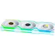 Вентилятор для корпуса Lian-Li Uni Fan SL Wireless 120 LCD ARGB 120х124.5x28 белый 4-pin 29.5дБ (упак.:3шт) (G99.12SLLCD1W3W.R0) Ret