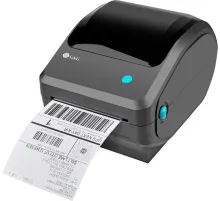 Термопринтер G&G GG-D410 203dpi 152мм/с/USB для печ.накл. черный