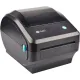 Термопринтер G&G GG-D410 203dpi 152мм/с/USB для печ.накл. черный