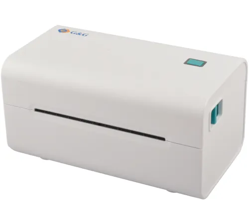 Термопринтер G&G GG-D420 203dpi 152мм/с/USB для печ.накл. белый Термопринтер G&G GG-D420 203dpi 152мм/с/USB для печ.накл. белый