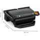 Электрогриль Tefal Optigrill+ GC717810 2000Вт черный/серый