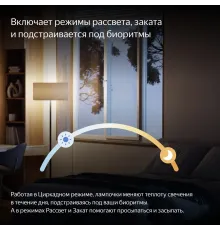 Умная лампа Yandex YNDX-00558 E27 9Вт 806lm (упак.:1шт)