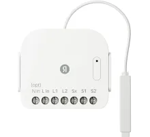 Умное реле Yandex YNDX-00538 2канал. белый