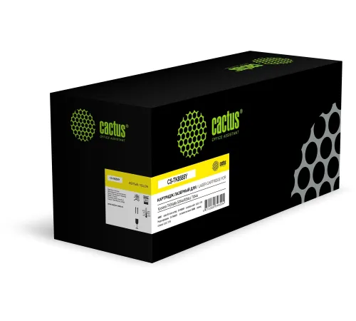 Картридж лазерный Cactus CS-TK8555Y TK-8555Y желтый (24000стр.) для Kyocera TASKalfa 5054ci/ 6054ci/7054ci