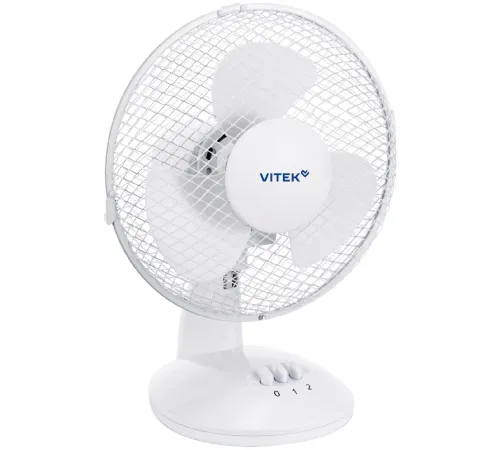 Вентилятор настольный Vitek VTF-0910 22Вт скоростей:3 белый Вентилятор настольный Vitek VTF-0910 22Вт скоростей:3 белый