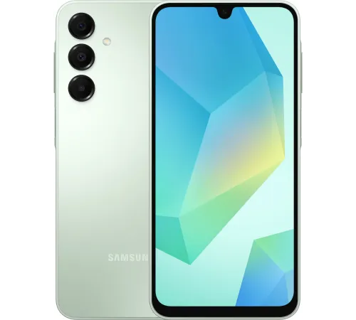 Смартфон Samsung SM-A165F Galaxy A16 128Gb 4Gb мятный моноблок 3G 4G 6.7" 1080x2340 Android 14 50Mpix 802.11 a/b/g/n/ac NFC GPS GSM900/1800 GSM1900 TouchSc