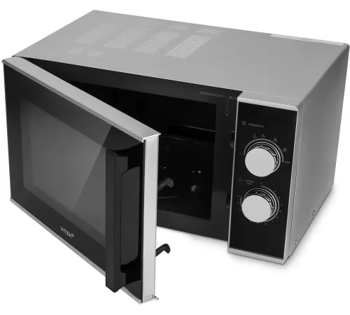 Микроволновая Печь Vitek VT-MW0823 23л. 900Вт серебристый/черный