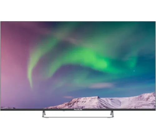 Телевизор LED PolarLine 55" 55PQ71STC-SM черный 4K Ultra HD 60Hz DVB-T DVB-T2 DVB-C WiFi Smart TV (RUS)