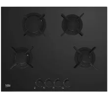 Газовая варочная поверхность Beko HING642202SB черный