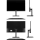 Монитор Lightcom 27" V-Plus ПЦВТ.852859.500-05 черный IPS LED 4ms 16:9 HDMI M/M глянцевая HAS 1300:1 300cd 178гр/178гр 1920x1080 100Hz DP FHD 3.7кг (RUS)