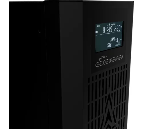 Импульс ФОРА 1000 ~230В, 1000ВА/1000 Вт, LCD+LED, EPO, RS-232, SmartSlot, USB АКБ 3х9Ач, SCHUKO*2  {FF10201}