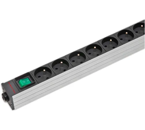Блок распределения питания Sysmatrix PD 0804.019 гор.размещ. 8xSchuko базовые 10A Schuko 1.8м