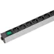 Блок распределения питания Sysmatrix PD 0804.019 гор.размещ. 8xSchuko базовые 10A Schuko 1.8м