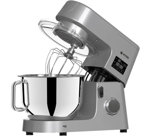 Миксер планетарный Vitek VT-PM0550 2000Вт серебристый