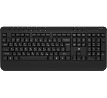 Клавиатура Оклик K257W черный USB беспроводная Multimedia (подставка для запястий) (2070286)