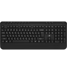 Клавиатура Оклик K257W черный USB беспроводная Multimedia (подставка для запястий) (2070286)