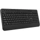 Клавиатура Оклик K257W черный USB беспроводная Multimedia (подставка для запястий) (2070286)