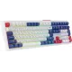 Клавиатура Оклик 725G белый/красный USB Multimedia for gamer LED (2070294)
