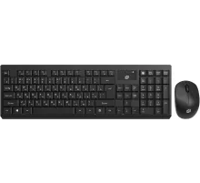 Клавиатура + мышь Оклик S269W клав:черный мышь:черный USB беспроводная slim Multimedia (2070303)
