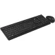 Клавиатура + мышь Оклик S269W клав:черный мышь:черный USB беспроводная slim Multimedia (2070303)