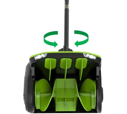 Снегоуборщик электр. Greenworks GD40SS2 1.4кВт