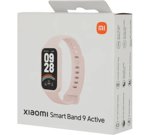 Фитнес трекер Xiaomi Smart Band 9 Active Pink M2435B1 (BHR9917GL)