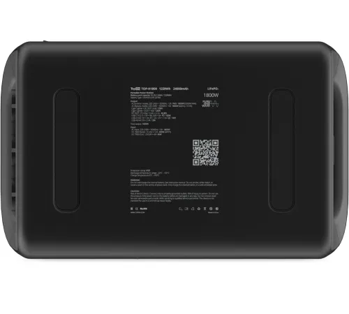 Электростанция портативная TopON Home TOP-H1800 384000mAh 12A QC3.0/PD3.0 6xUSB черный/серый (103762) Электростанция портативная TopON Home TOP-H1800 384000mAh 12A QC3.0/PD3.0 6xUSB черный/серый (103762)