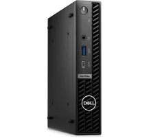 Неттоп Dell Optiplex 7020 Micro i3 14100T (2.7) 8Gb SSD512Gb UHDG 730 Windows 11 Pro GbitEth WiFi BT 90W мышь клавиатура черный (7020-3851)