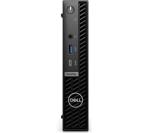 Неттоп Dell Optiplex 7020 Micro i3 14100T (2.7) 8Gb SSD512Gb UHDG 730 Windows 11 Pro GbitEth WiFi BT 90W мышь клавиатура черный (7020-3851)