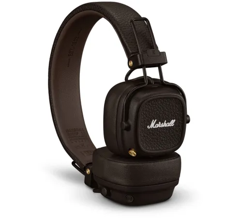 Гарнитура накладные Marshall Major V коричневый беспроводные bluetooth оголовье (MAJOR V BROWN)