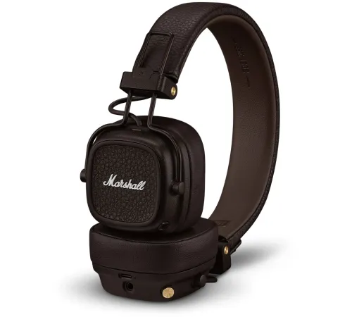 Гарнитура накладные Marshall Major V коричневый беспроводные bluetooth оголовье (MAJOR V BROWN)