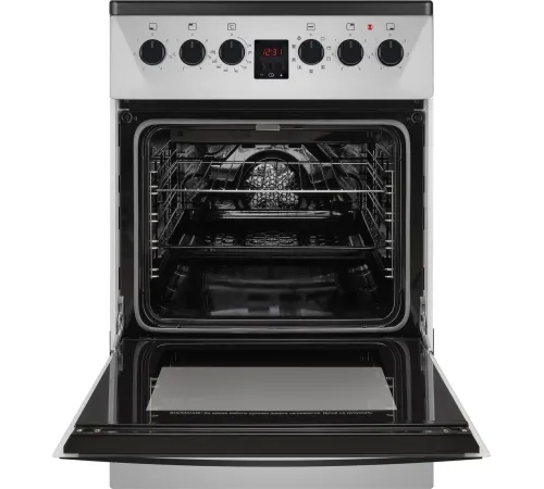 Плита Электрическая Weissgauff WES 2V16 SE Premium Line серебристый стеклокерамика (без крышки)