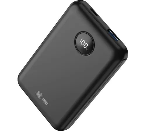 Мобильный аккумулятор Cactus CS-PBFSOA-10000 10000mAh 22.5W 4.5A USB-A/USB-C черный